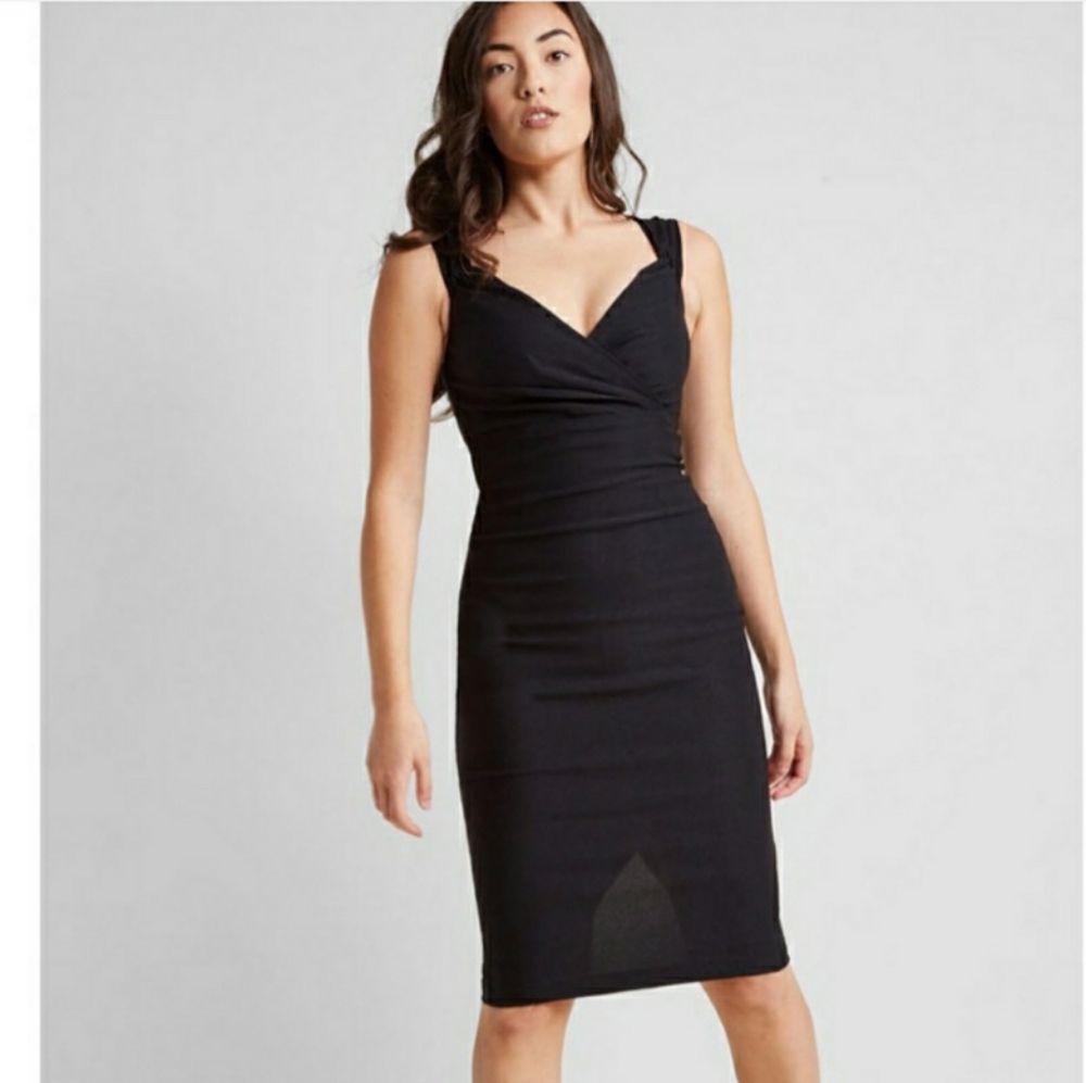 Modcloth LBD Stop Staring dress in black